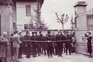 Singer Sewing Machine Factory Monza Ceremonia de inauguración 1935