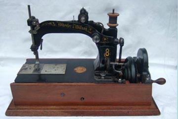 Máquina de coser Wheeler & Wilson D8